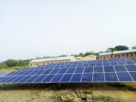 centrale solaire de 40kva